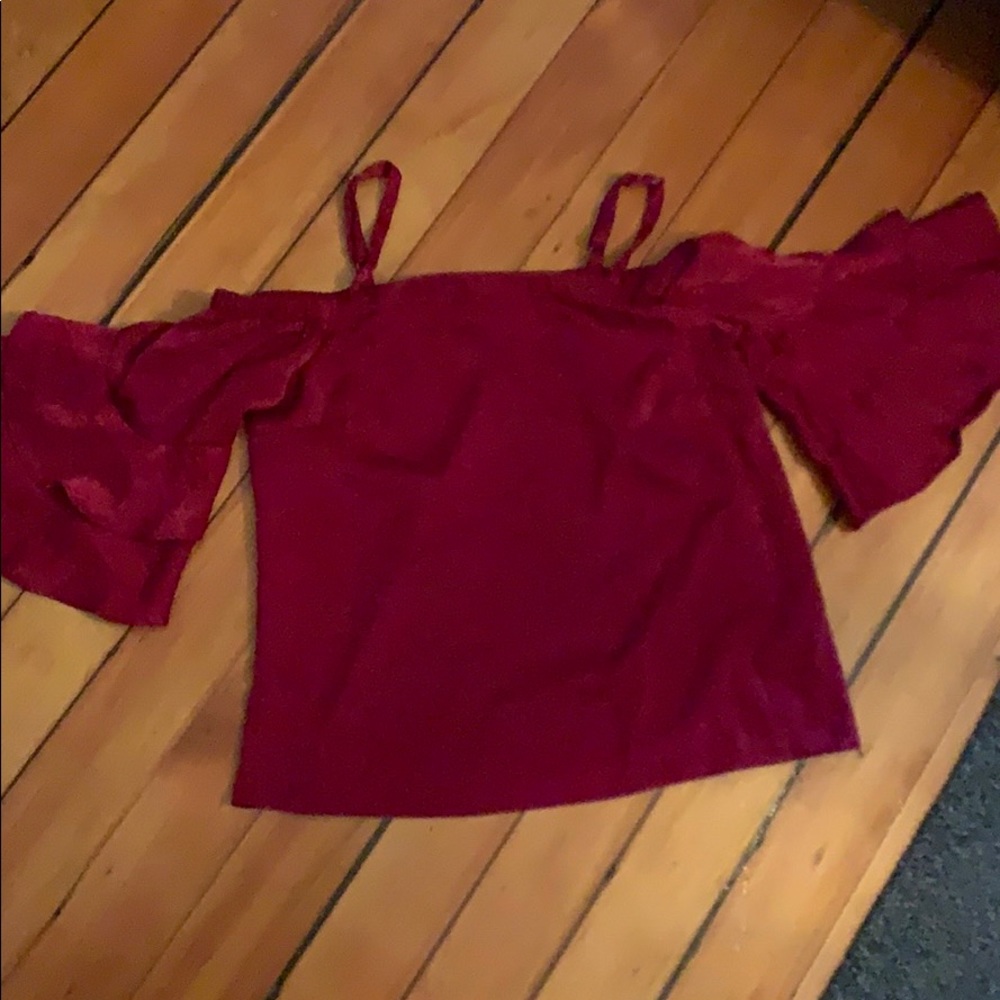 Off the shoulder top
